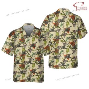 US Army M777 Howitzer Pocket Hawaiian Shirt US Army M777 Howitzer Pocket Hawaiian Shirt