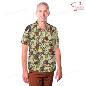 US Army M777 Howitzer Pocket Hawaiian Shirt 3