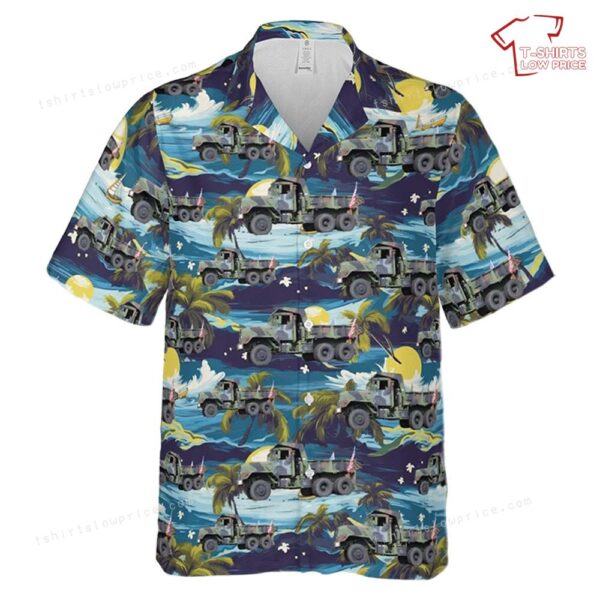 US Army M929 5-ton 6×6 Hawaiian Shirt US Army M929 5-ton 6×6 Hawaiian Shirt