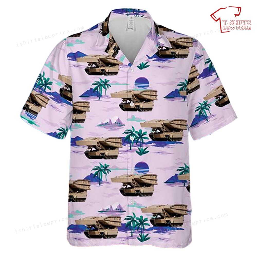 US Army M1074 Joint Assault Bridge System Hawaiian Shirt 2 US Army M1074 Joint Assault Bridge System Hawaiian Shirt 2