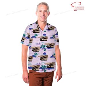 US Army M1074 Joint Assault Bridge System Hawaiian Shirt 3