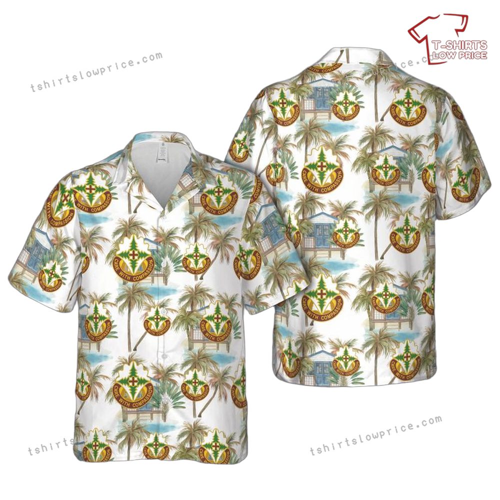 US Army Madigan Army Medical Center Hawaiian Shirt US Army Madigan Army Medical Center Hawaiian Shirt 1