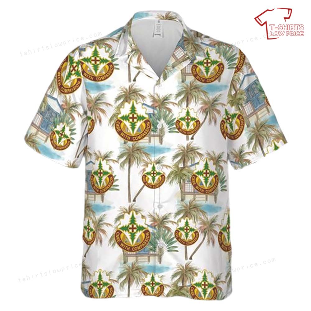 US Army Madigan Army Medical Center Hawaiian Shirt 2 US Army Madigan Army Medical Center Hawaiian Shirt 2