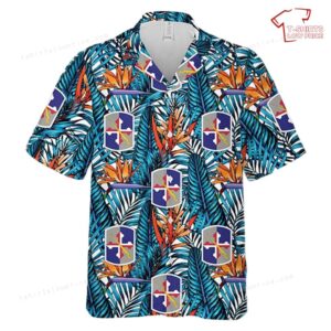 US Army Maryland Army National Guard 58th Expeditionary Military Intelligence Brigade Hawaiian Shirt