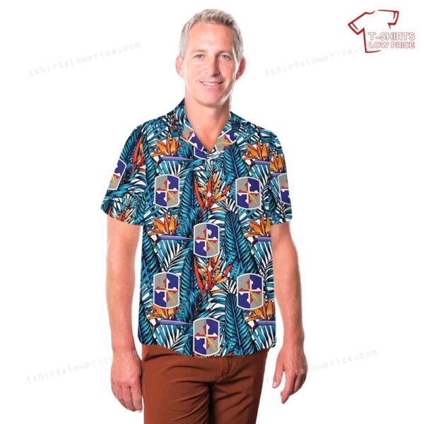 US Army Maryland Army National Guard 58th Expeditionary Military Intelligence Brigade Hawaiian Shirt US Army Maryland Army National Guard 58th Expeditionary Military Intelligence Brigade Hawaiian Shirt