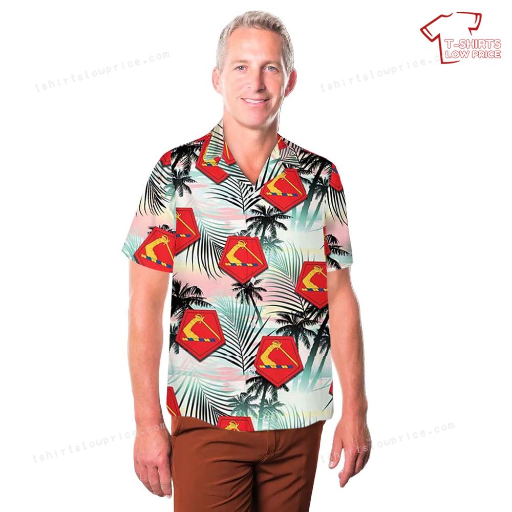 US Army Massachusetts Army National Guard Hawaiian Shirt 3 US Army Massachusetts Army National Guard Hawaiian Shirt 3