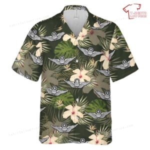 US Army Master Aviator Wings Hawaiian Shirt