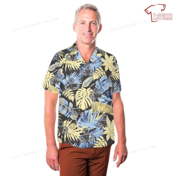 US Army Master Jump Wings With 3 Combat Jumps Hawaiian Shirt US Army Master Jump Wings With 3 Combat Jumps Hawaiian Shirt