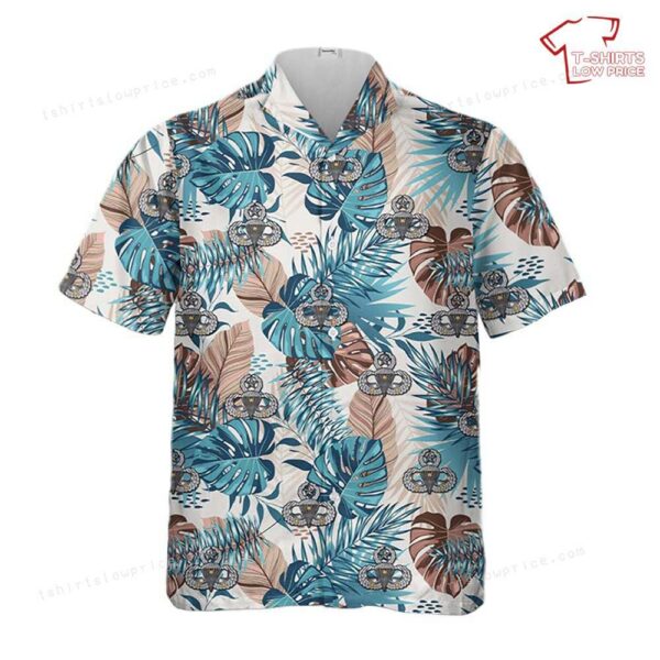 US Army Master Jump Wings with 3 Combat stars Hawaiian Shirt US Army Master Jump Wings with 3 Combat stars Hawaiian Shirt