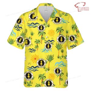 US Army Mechanics on it Military Occupational Skill Job 63 B Mechanic Hawaiian Shirt