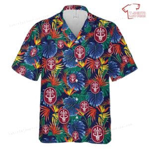US Army Medical Command (MEDCOM) Hawaiian Shirt