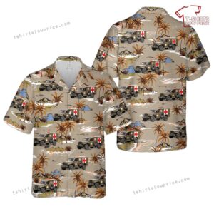 US Army Medical Corps, Dodge WC54 Field Ambulance (1943) Hawaiian Shirt