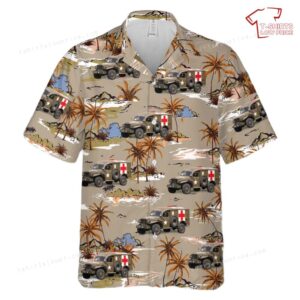 US Army Medical Corps, Dodge WC54 Field Ambulance (1943) Hawaiian Shirt