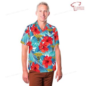 US Army Medical Specialist Corps Branch Hawaiian Shirt 3