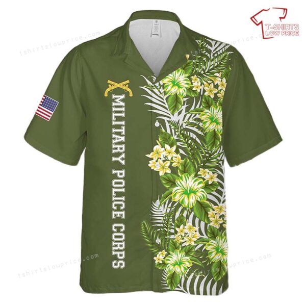 US Army Military Police Corps (USAMPC) Hawaiian Shirt US Army Military Police Corps (USAMPC) Hawaiian Shirt