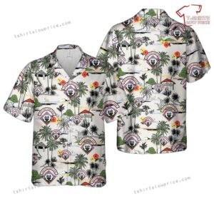 US Army Mississippi Army National Guard 41st Army Band Hawaiian Shirt