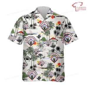 US Army Mississippi Army National Guard 41st Army Band Hawaiian Shirt