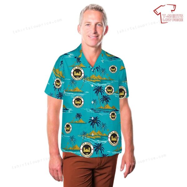 US Army MOS 12B Combat Engineer Hawaiian Shirt US Army MOS 12B Combat Engineer Hawaiian Shirt