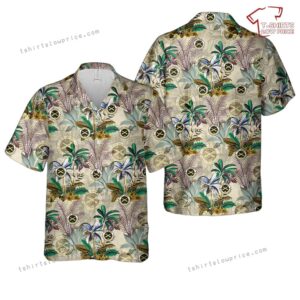 US Army MOS 13D Field Artillery Tactical Data Systems Specialis Hawaiian Shirt