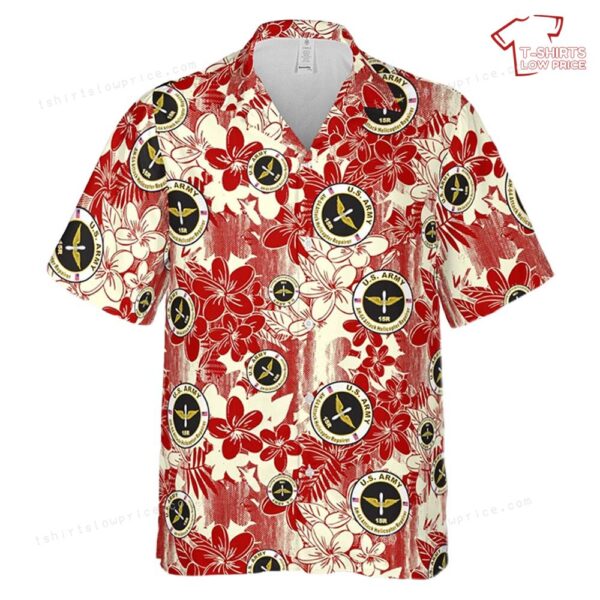 US Army MOS 15R AH-64 Attack Helicopter Repairer Hawaiian Shirt US Army MOS 15R AH-64 Attack Helicopter Repairer Hawaiian Shirt