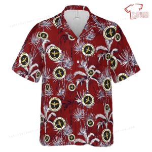 US Army MOS 15T UH-60 Black Hawk Mechanic Hawaiian Shirt