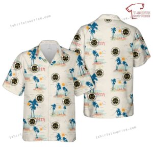 US Army MOS 18Z Special Forces Senior Sergeant Hawaiian Shirt