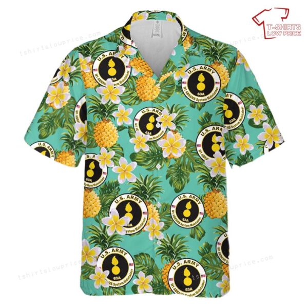 US Army MOS 63A M1-ABRAMS System Maintainer Hawaiian Shirt US Army MOS 63A M1-ABRAMS System Maintainer Hawaiian Shirt