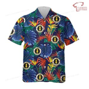 US Army MOS 63E M1 Abrams Tank System Mechanic Hawaiian Shirt