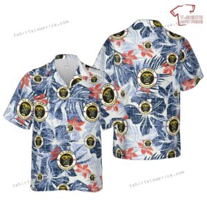 US Army MOS 92R Parachute Rigger Hawaiian Shirt US Army MOS 92R Parachute Rigger Hawaiian Shirt