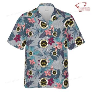 US Army MOS 474 Tank Driver Hawaiian Shirt