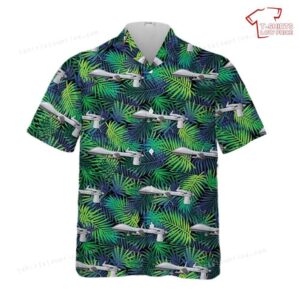 US Army MQ-1C Gray Eagle Of 116th MI BDE, 224th MI BN Hawaiian Shirt