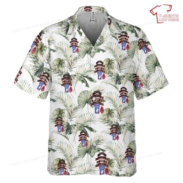 US Army N Company (RANGER), 75th Infantry (AIRBORNE), 173rd Airborne Brigade Pocket Hawaiian Shirt US Army N Company (RANGER), 75th Infantry (AIRBORNE), 173rd Airborne Brigade Pocket Hawaiian Shirt