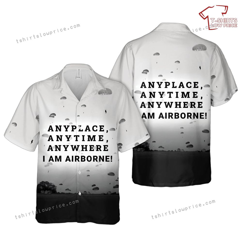 US Army National Airborne Day 2024 Hawaiian Shirt US Army National Airborne Day 2024 Hawaiian Shirt 1