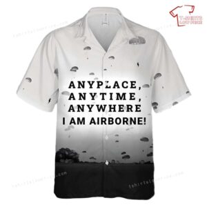 US Army National Airborne Day 2024 Hawaiian Shirt