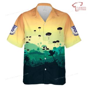 US Army National Airborne Day 2024, 1st Battalion, 503rd Infantry, 173rd Airborne Hawaiian Shirt