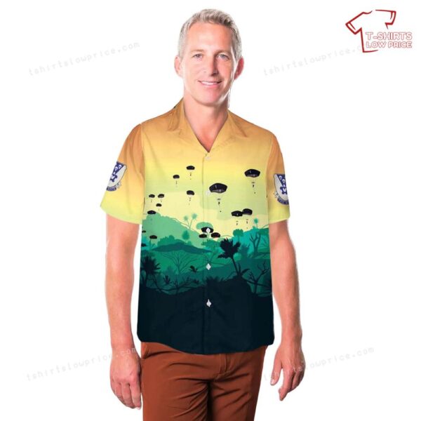 US Army National Airborne Day 2024, 1st Battalion, 503rd Infantry, 173rd Airborne Hawaiian Shirt US Army National Airborne Day 2024, 1st Battalion, 503rd Infantry, 173rd Airborne Hawaiian Shirt