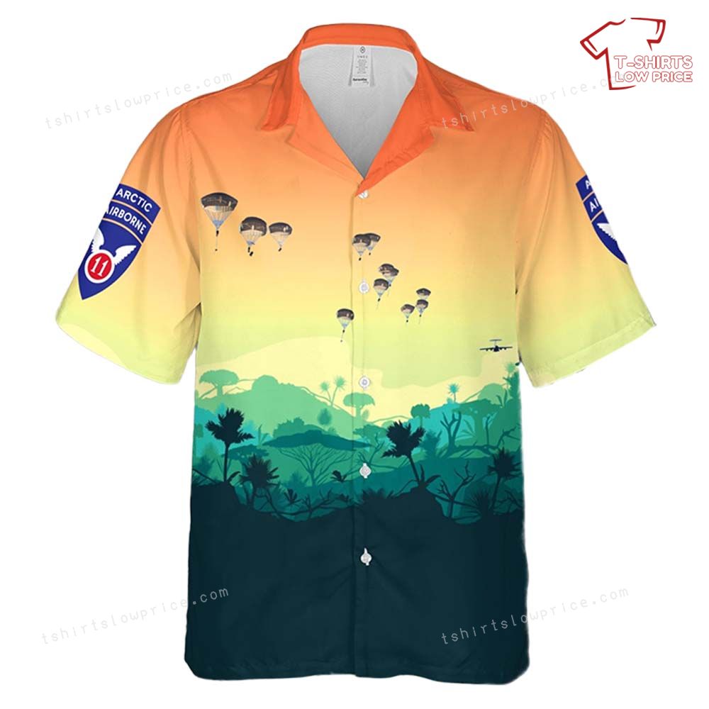 US Army National Airborne Day 2024 11th Airborne Division Hawaiian Shirt 2 US Army National Airborne Day 2024 11th Airborne Division Hawaiian Shirt 2