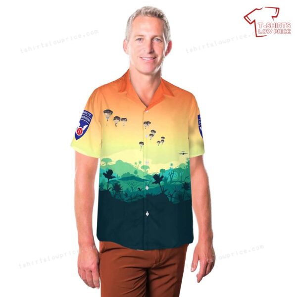 US Army National Airborne Day 2024, 11th Airborne Division Hawaiian Shirt US Army National Airborne Day 2024, 11th Airborne Division Hawaiian Shirt