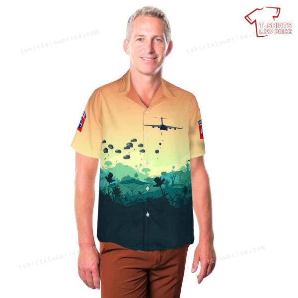 US Army National Airborne Day 2024, 82nd Airborne Division Hawaiian Shirt US Army National Airborne Day 2024, 82nd Airborne Division Hawaiian Shirt