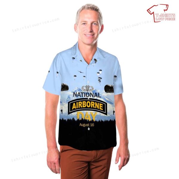 US Army National Airborne Day Hawaiian Shirt US Army National Airborne Day Hawaiian Shirt