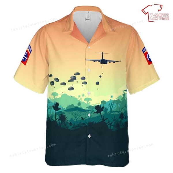 US Army National Airborne Day, 82nd Airborne Division Hawaiian Shirt US Army National Airborne Day, 82nd Airborne Division Hawaiian Shirt