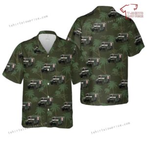 US Army National Guard Humvee Military M997A3 Ambulance 2018 Hawaiian Shirt US Army National Guard Humvee Military M997A3 Ambulance 2018 Hawaiian Shirt