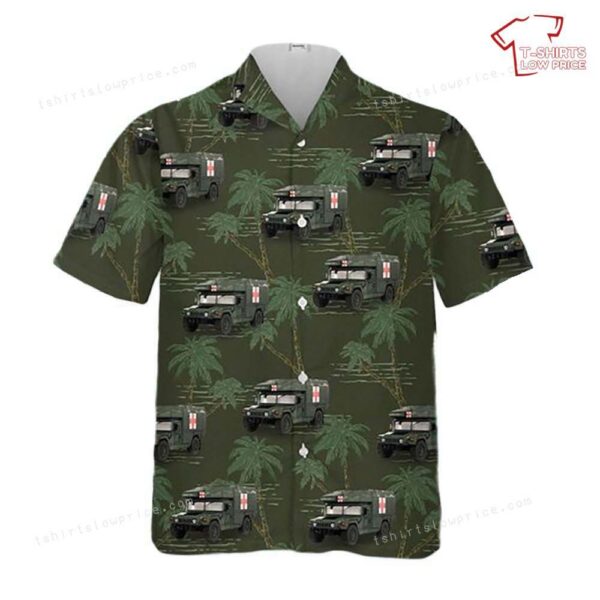 US Army National Guard Humvee Military M997A3 Ambulance 2018 Hawaiian Shirt US Army National Guard Humvee Military M997A3 Ambulance 2018 Hawaiian Shirt