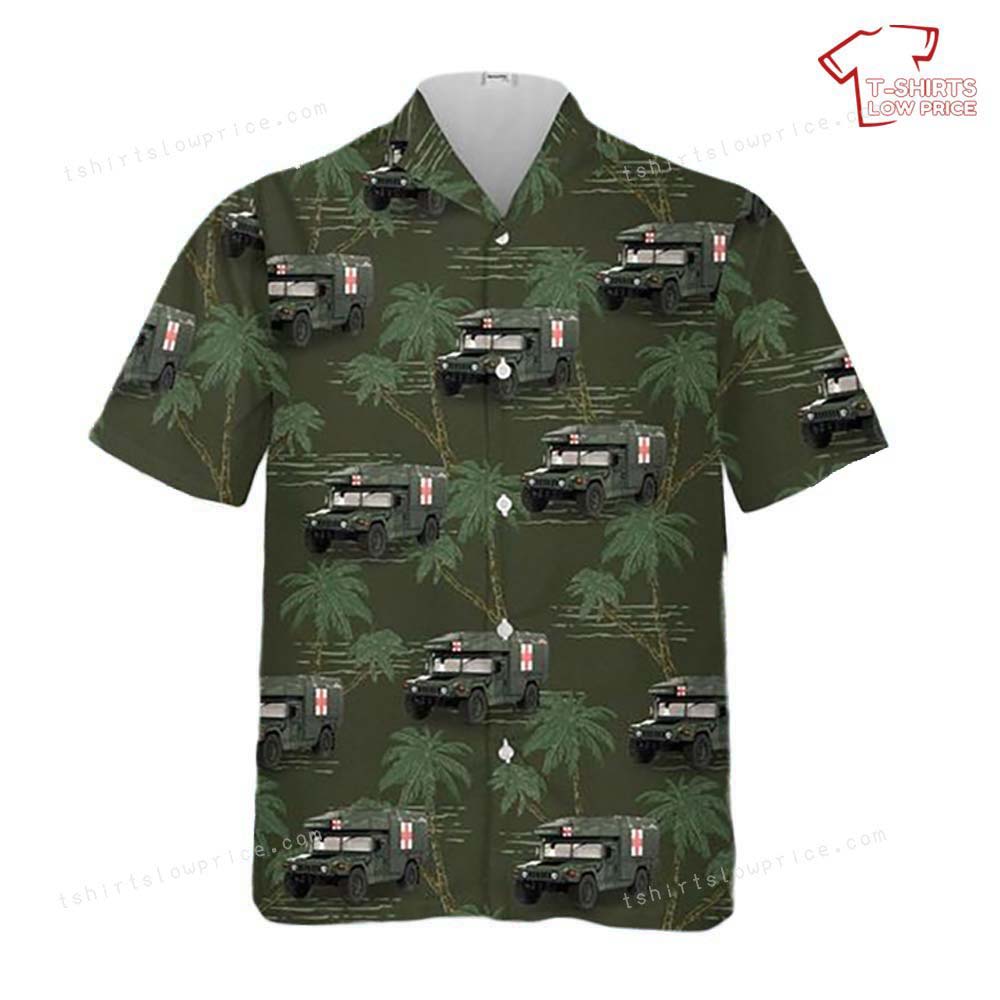 US Army National Guard Humvee Military M997A3 Ambulance 2018 Hawaiian Shirt 2 US Army National Guard Humvee Military M997A3 Ambulance 2018 Hawaiian Shirt 2