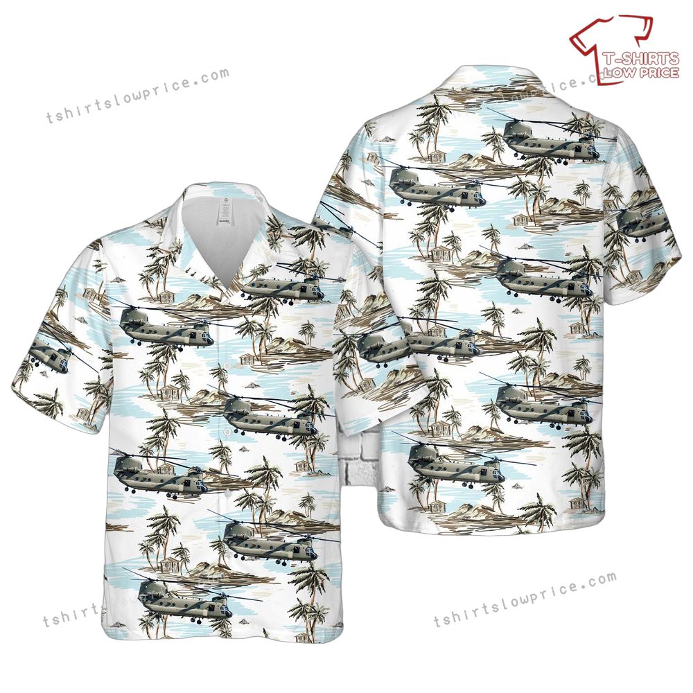 US Army Nevada National Guard CH-47 Chinook helicopter Hawaiian Shirt US Army Nevada National Guard CH 47 Chinook helicopter Hawaiian Shirt 1