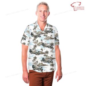 US Army Nevada National Guard CH 47 Chinook helicopter Hawaiian Shirt 3