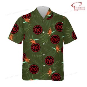 US Army New York Army National Guard 27th Infantry Brigade Combat Team Hawaiian Shirt