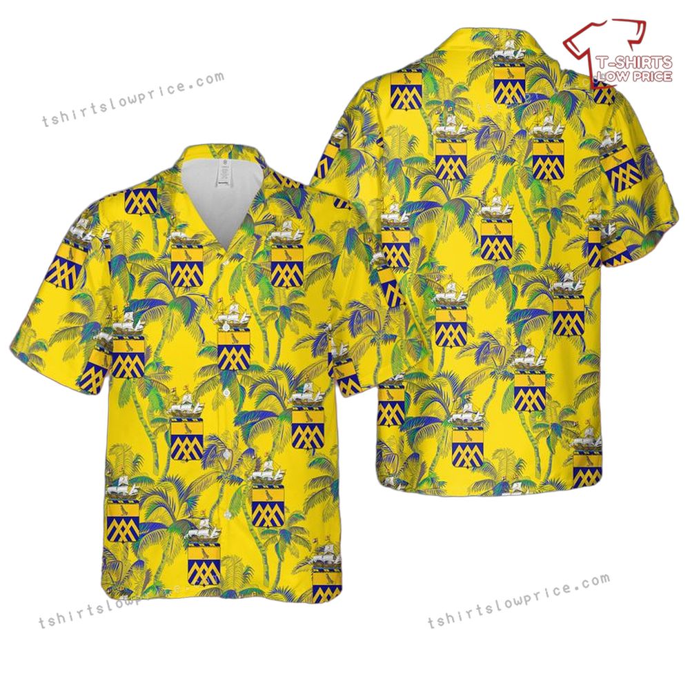 US Army New York Army National Guard 101st Cavalry Regiment Hawaiian Shirt US Army New York Army National Guard 101st Cavalry Regiment Hawaiian Shirt 1