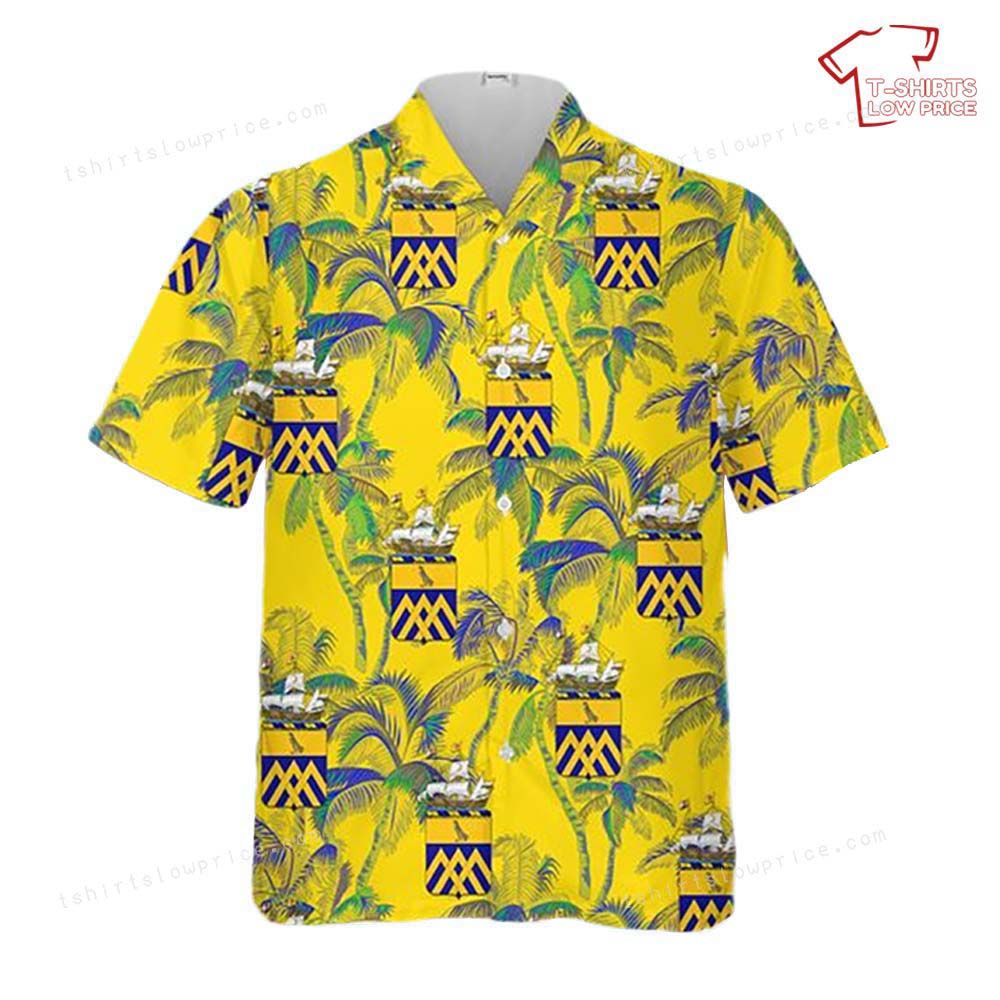 US Army New York Army National Guard 101st Cavalry Regiment Hawaiian Shirt 2 US Army New York Army National Guard 101st Cavalry Regiment Hawaiian Shirt 2