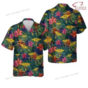 US Army Nurse Corps Branch Hawaiian Shirt US Army Nurse Corps Branch Hawaiian Shirt